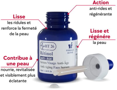 HT26 Paris Retinol Anti-Aging Face Serum - 100ml