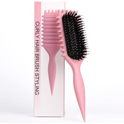 Salon Styling Krullen Stylingborstel Krullenborstel voor kammen en vormen van heren- en dameskrullen Verminder het trekken van gereedschappen