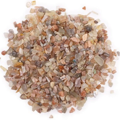 Ancient Wisdom - Edelsteen - Maansteen edelsteenfragmenten 1 kg multicolor - mineralen - kristallen - natuursteen - decoratie - stenen