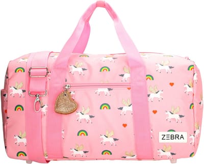 Zebra Trends Explorer Reistas - Weekendtas - Sport - Logeren - Reizen - Vrolijke Print - Handbagage - Prints - Sporttas - Meisjes - Roze