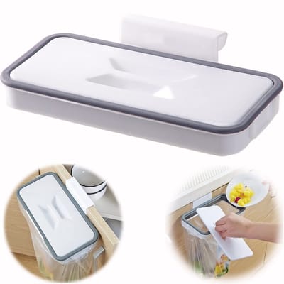 Dailygoods - Vuilniszak Houder - Hangende Draagtas voor Keuken - Handig en Ruimtebesparend - Geschikt voor Keukenkastdeuren - Ideaal voor Afvalzakken...