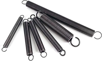 Trekveer - Verlengingsveer Spiraalveer - Precisie Bewegingscontrole - Duurzaam Corrosiebestendig - 30mm x 220mm - Zilverkleurig