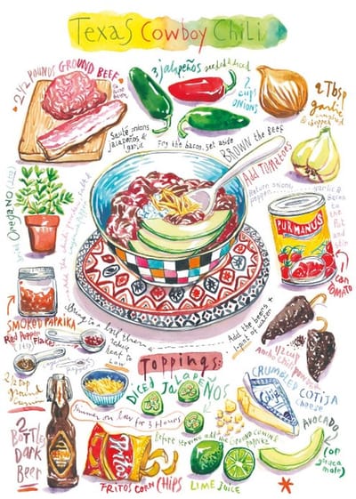 Magnolia legpuzzel Texas Cowboy Chili - 1000 stukjes puzzelplezier.