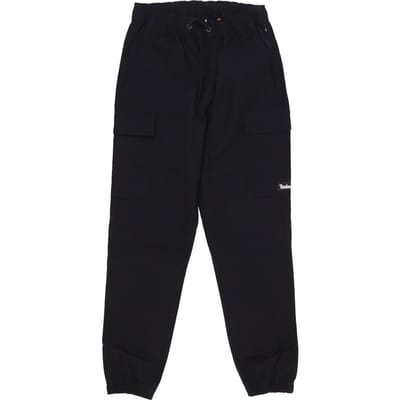Lange heren cargo ripstop broek zwart