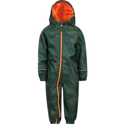 Mountain Warehouse Baby Camo Waterdicht Regenpak (Khaki)