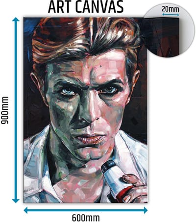 David Bowie 03 canvas 60x90 cm