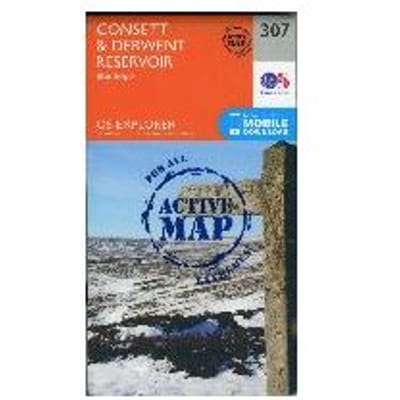 Consett And Derwent Reservoir - Ordnance Survey