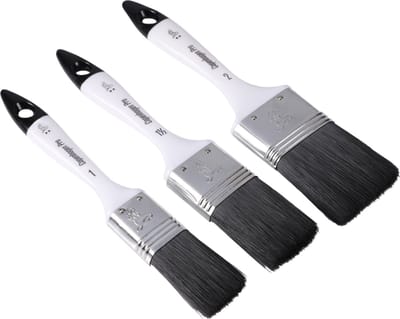 Copenhagen Pro kwastenset - plat - 3-delig - voor alle verfsoorten - 1, 1.5 en 2 inch