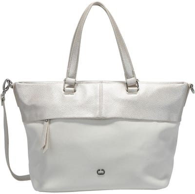 GERRY WEBER Handtas Schoudertas Keep In Mind Hand Bag MHZ Metallic Cold Wit