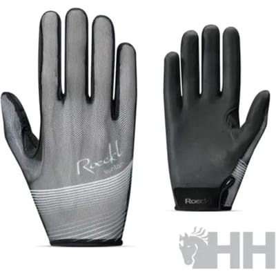 Roeckl - Rijhandschoen Laila - Black Shadow - Maat 7.5