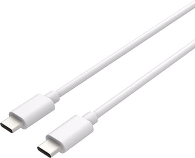 USB C naar USB C Kabel - Oplader - Oplaadkabel Geschikt voor Apple / Iphone oplader - Fast Charge - Oplaadkabel - 75cm - Wit - Cazy