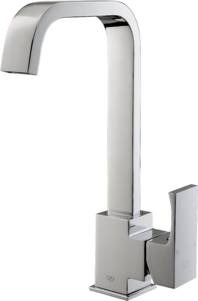 GPD KeukenmengkraanMTE105, Keukenkraan, Vierkant RVS, Modern, Past alle keuken gaten, opbouw, Tap water,