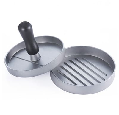 Go Go Gadget - Hamburgerpers - BBQ Accessoires - RVS - ø 11,5cm - 1 stuk