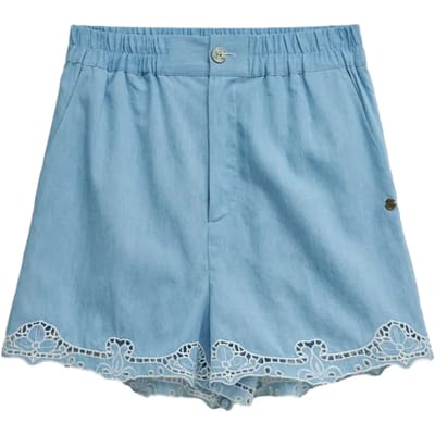 Short met borduursels dames Salsa Jeans