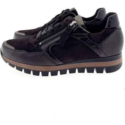 Dames Sneakers Gabor 6030.01.006 Donkerbruin - Maat 37