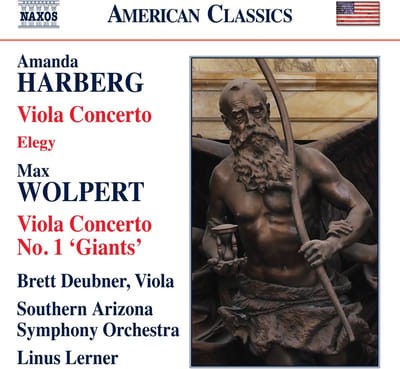 Southern Arizona Symphony Orchestra, Linus Lerner - Viola Concerto | Viola Concerto No. 1 "Giants" (CD)