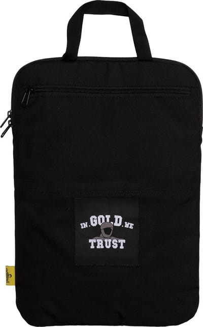 NOMAD® IGWT x NOMAD® Laptop Sleeve 15.6 inch | Zwart | In Gold We Trust Laptoptas