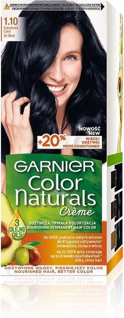 Color Naturals haarverf 1.10 Granaatappel zwart