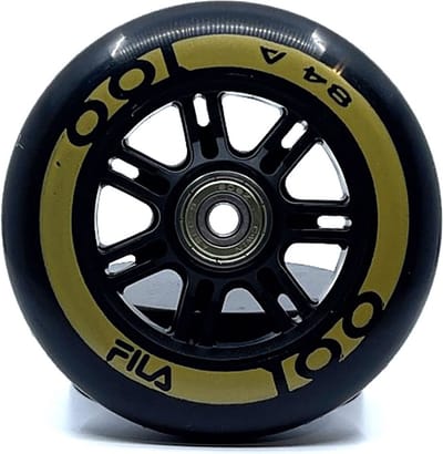 Fila CF Combo inline skate wielen 100mm met abec9 lagers (6 stuks)