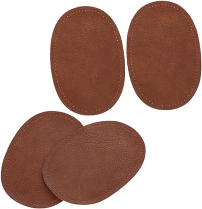 Elbow Patches - Kleding Reparaties - Kleding Verstevigen - Voorgeboorde Gaten - 2 Paren - Koffie