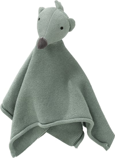 Fresk Knuffeldoekje – Tutpoppetje - Kraamcadeau voor Jongens en Meisjes - Baby Cadeau - Groen - Hedgehog