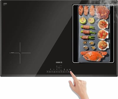 Inductiebeschermingsmat levensmiddelenkwaliteit siliconen - hittebestendige inductiekookplaat mat - multifunctioneel - warmte-isolerend - groot formaat (54 x 90 cm)