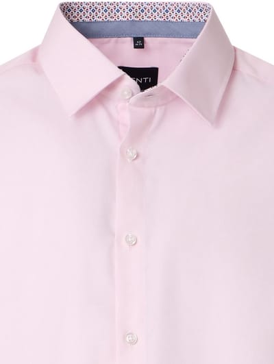 Roze Overhemd Heren Strijkvrij Modern Fit Venti - XXL