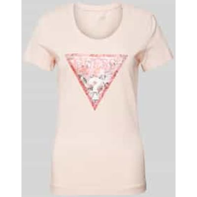 T-shirt met strass-steentjes