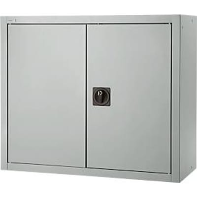 Schäfer Shop Select  opzetkast, afsluitbaar, hoogte 800 mm, breedte 950 mm, lichtgrijs