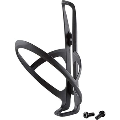 Porte-bouteille d'eau de vélo en Fiber de carbone et Nylon, porte-bouteille de vélo léger avec vis pour la route Type 1 noir