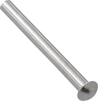 Aluminium Klinknagels - Bevestigingsmateriaal Set - Metaaldelen Monteren - Niet-Demonteerbare Montage - 4x40mm 10 Stuks - Zilverkleurig