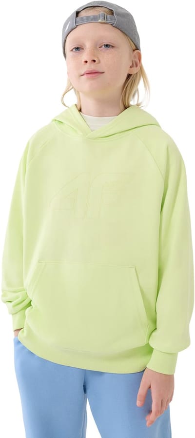 4F Sweater Jongens Felgroen Neon - Maat 152cm