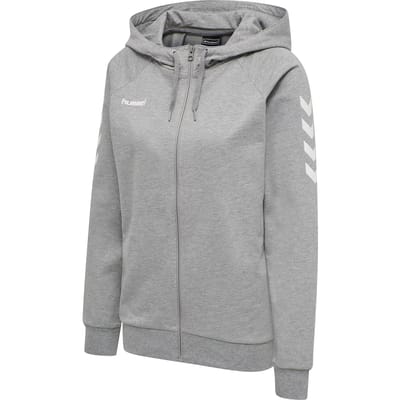 Dames hoodie met rits Hummel hmlGO cotton