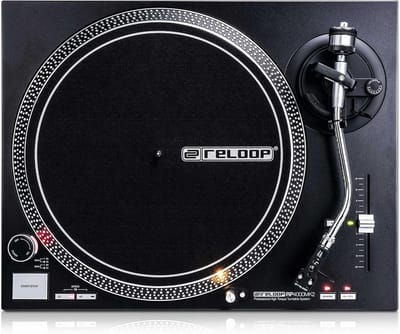 Professionele DJ Draaitafel met Direct Drive en Quartz Controle - Zwart Metallic