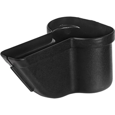 2 Pièces Boîte de Rangement de Porte de Voiture Porte-Gobelet Accessoires Modifiés Adaptés pour Jeep Wrangler JK 1117 black