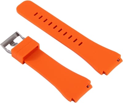 Siliconen bandje - geschikt voor Samsung Gear S3 / Galaxy Watch 3 45 mm / Galaxy Watch 46 mm - oranje