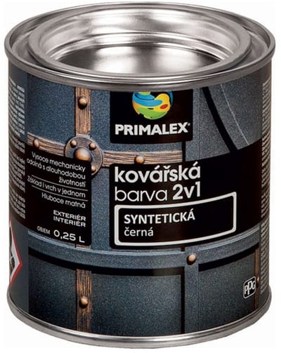 Primalex smeedverf 2v1 0,75l, Zwart