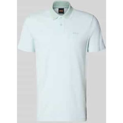 BOSS - Heren polo - Maat S - Mannen - 446 Turquoise/A - katoen