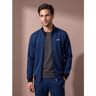 Sjeng Sports ANSELM - Maat: M Pelikan Ink - Tennis Vest Mannen - Sportvest - 90% polyester, 10% elastaan, horizontaal geweven stretch