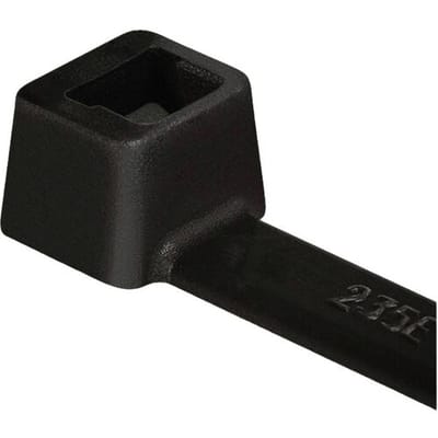 HellermannTyton 111-02217 T50I-PA11-BK (100) Kabelbinder 300 mm 4.60 mm Zwart 100 stuk(s)