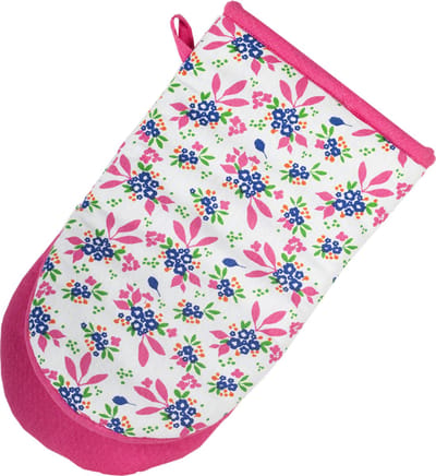Kitsch Kitchen ovenwant Mercado de Flores blauw