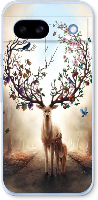 Case Company® - Hoesje geschikt voor Google Pixel 8a hoesje - Seasons Change - Soft Cover Telefoonhoesje - Bescherming aan alle Kanten en Schermrand