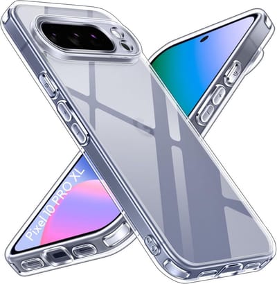 Hoesje geschikt voor Google Pixel 10 Pro XL backcover Shockproof siliconen Transparant