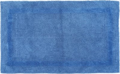 Homescapes XXL badmat blauw 70x120 cm gemaakt van 100% katoen