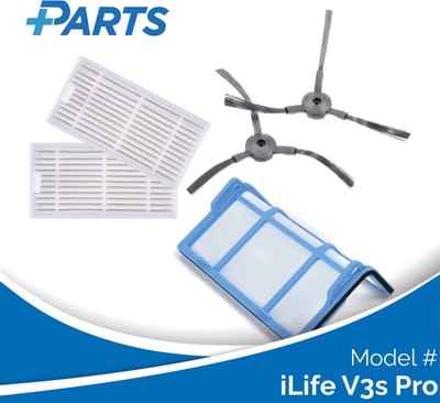 iLife V3s Pro Onderhoudsset (Plus.Parts® alternatief voor V3 / V5 MAINTENANCE SET)