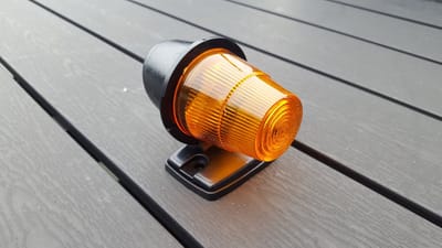 Toplamp - SIM - 3122 - 2.6 - 6.5cm - Old School - Amber - 12V-24V