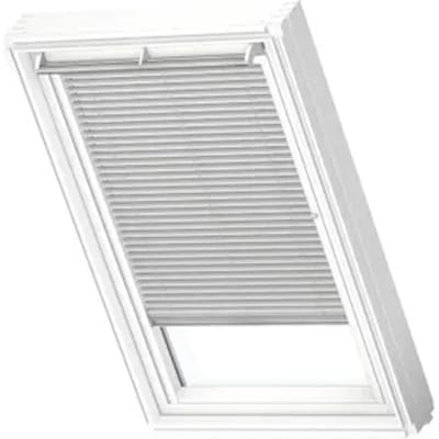 Velux Jaloezie Manueel White Line Pal Fk06 7057swl Geborsteld Zilver
