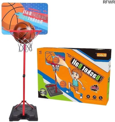 RFWR® Verstelbare Basketbalpaal voor Kinderen van 120 tot 210 cm Hoogte