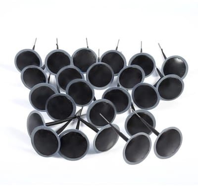 Dailygoods- Bandenreparatieset 24 Stuks - Proppenset - Rubber - 6mm Stemdiameter - Hoogwaardige Kwaliteit - Duurzaam in Gebruik - Bandenplug