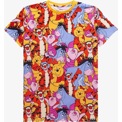 Cakeworthy Winnie the Pooh AOP T-Shirt - XXXL